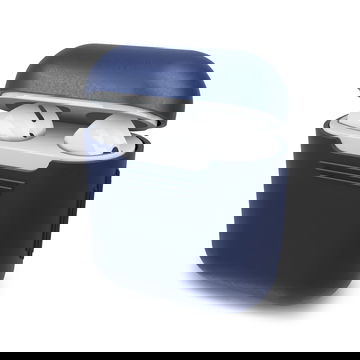 Silikone etui Blå til Apple AirPods Pro, AirPod Pro beskyttelsesetui - Opladningsetui Etui Airpod Case: Blå, mat, pastelfarvet etui - AirPod taske Opladningsetui Cover Etui Airpodscase