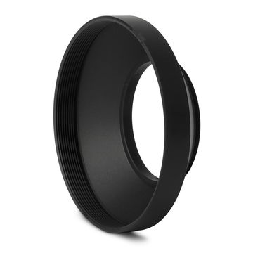 Ø 58mm Kamera Ø 58mm Vidvinkel Modlysblænde til Universal Ø 58mm, Canon XC10, EF 24 2.8 IS USM – Metal skruet ind cylindrisk / rund Modlysblænde fra CELLONIC