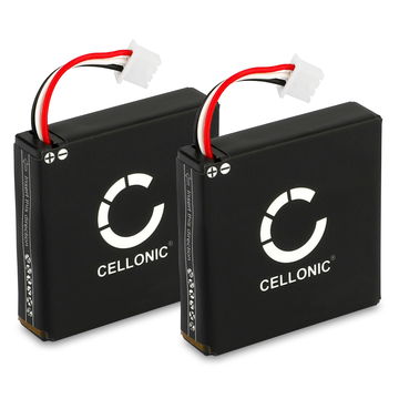 2x CELLONIC Headset batteri til 533-000067,AHB472625PST, L/N: 1109, L/N: 1110 Nyt batteri til udskiftning 230mAh