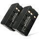 2x Batteri 4200mAh