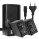 2x Batteri 7800mAh + Oplader