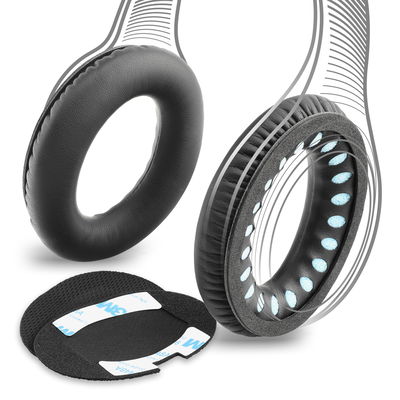 subtel nye ørepuder til Bose QuietComfort 25, QuietComfort 15, QuietComfort 2 Hovedtelefoncovers Blødt skum ørepuder Over Ear Headphone Cushions / Earphone Cups