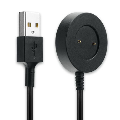 USB Smart Watch Charger for Huawei Watch GT2e / GT2 / GT / Honor Magic Watch 2 Hurtig opladning 1A Datakabel Smartwatch Fitness Tracker PVC - Sort