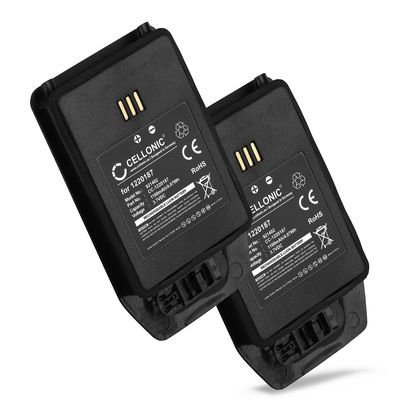 2x CELLONIC genopladelige battereri til Ascom D81, Avaya DECT 3749, Aastra DT413 - 1220187 1100mAh - udskift dit mobilbatteri