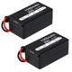 2x Batteri 1500mAh