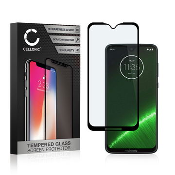 Skærmbeskytter glas til Motorola Moto G7 / Moto G7 Plus - Tempered Glass (HD kvalitet / 3D Case-friendly / 0,33mm / 9H)