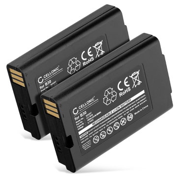 2x Batteri til Vectron Mobilepro, Mobilepro 2, Mobilepro II - 6801570551, B30 (1800mAh) udskiftsningsbatteri