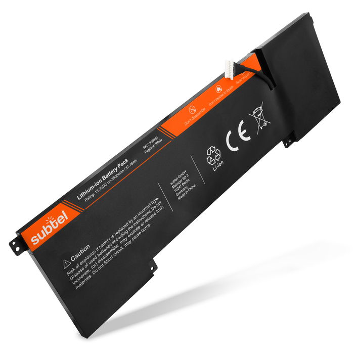 Batteri til HP Omen 15-5000, 15t-5200, 15t-5100, RR04XL, RR04 Bærbar computer - 3800mAh 15.2V 