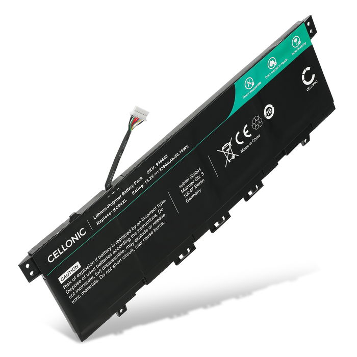 Batteri til HP Envy 13-AH, 13-AQ, x360 13-AG, KC04XL, KC04053XL Bærbar computer - 3300mAh 15.2V 
