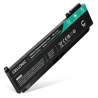 Batteri til Lenovo ThinkPad T460s, ThinkPad T470s Bærbar computer - 2000mAh 11.4V 