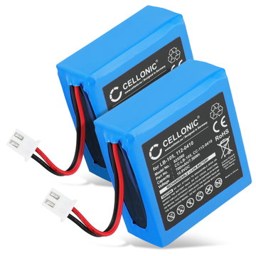 2x Batteri til Safescan 135i 145ix 155-S 155i 165-S 165i 185-S - 112-0410, LB-105 (700mAh) udskiftsningsbatteri