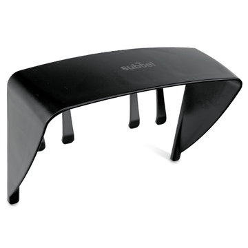 subtel GPS Case til Garmin, Navitel, Elebest & More - Universal GPS Housing med Anti Glare Clip On Sun Visor GPS solskærm - GPS Sun Shade GPS Sun Shield