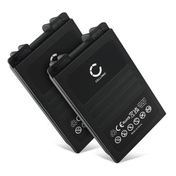 2x Battery til Autec CB71.F, FUA10, UTX97 transmitter 2000mAh fra CELLONIC