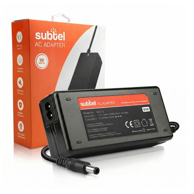 Oplader til Dell Inspiron 15,14/ Latitude E5520,7490, HP Pavilion Laptop / Notebook - 19.5V 65W 90W PA-10, PA-12 AC Adapter Netforsyning 2.6m Opladningskabel forbindelse(7.4mm x 5mm + pin)