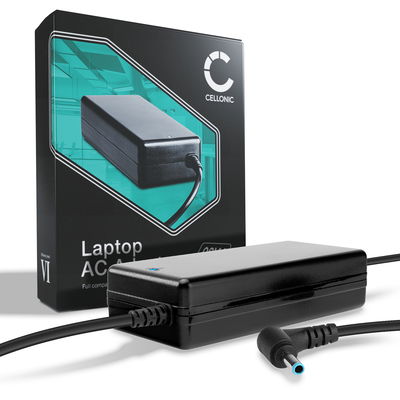 Oplader til HP Envy 13,Pavilion 15, Dell XPS 13 Laptop / Notebook - 19.5V 90W 65W 45W HP 709986-003, H6Y89AA AC Adapter Netforsyning 2.6m Opladningskabel