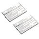 2x Batteri 1850mAh