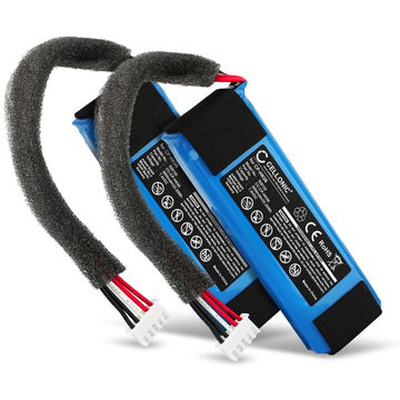 2x Battery til Harman Kardon Go + Play, Go Play Mini / Kardon GSP1029102 01 / GSP102910201 3000mAh fra CELLONIC