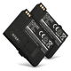 2x Batteri 850mAh