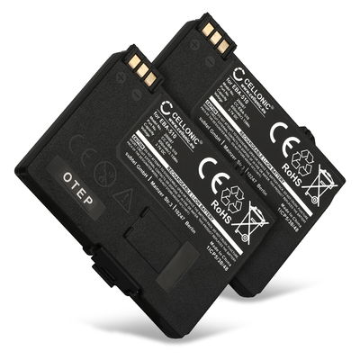 2x Battery til Siemens Gigaset SL55, SL2, SL560, SL550, MC60, C55, M55, S55, A55 850mAh 3.7V fra CELLONIC