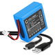 1x Batteri 700mAh + USB-kabel