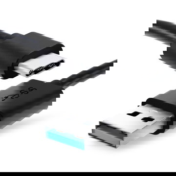 USB Kabel til Bose Headphones 700 Noise Cancelling Headphones, Beats Flex - Opladningskabel 1m 3A PVC Datakabel sort