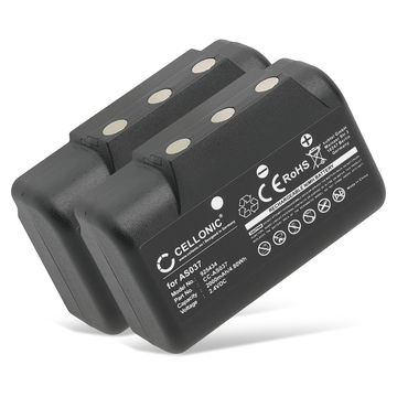 2x Battery til IMET BE5000, I060-AS037, M550S Wave L, Wave S 2000mAh fra CELLONIC