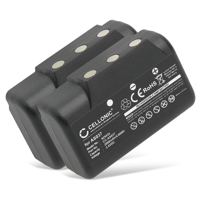 2x Battery til IMET BE5000, I060-AS037, M550S Wave L, Wave S 2000mAh fra CELLONIC