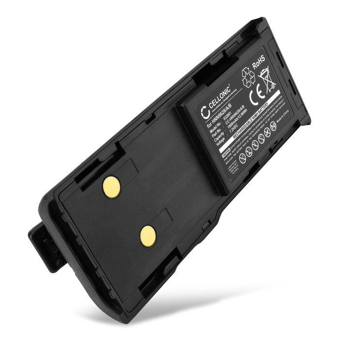 Batteri til Motorola GP300, P080, GP88, GP600, P040, CP450, LCS2000, LTS2000 - HNN9628A, HNN9628B (1800mAh) reservebatteri