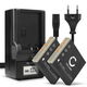2x Batteri 700mAh + Oplader