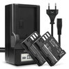 2x Batteri 1250mAh+ Oplader