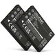 2x Batteri 1180mAh