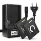 2x Batteri 730mAh + Oplader