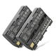 2x Battery (1400mAh, 3.7V)