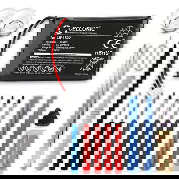 Battery til Sony PlayStation 4 Dualshock 4 Wireless Controller (Version 2) 1000mAh 3.6V - 3.7V + Værktøj Set fra CELLONIC