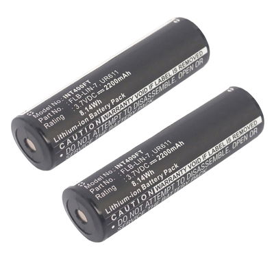 2x Batteri til Inova T4 (2005, 2006) / UR611, Streamlight 68792 - FLB-LIN-7 (2200mAh) udskiftsningsbatteri