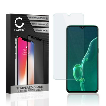 Skærmbeskytter glas til Realme X2 - Tempered Glass (HD kvalitet / 2.5D / 0,33mm / 9H)