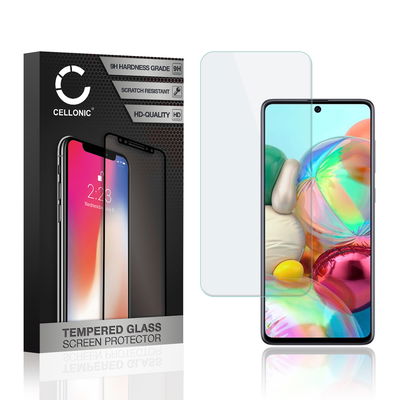 Skærmbeskytter glas til Samsung Galaxy A71 (SM-A715) - Tempered Glass (HD kvalitet / 2.5D / 0,33mm / 9H)