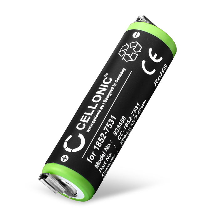 Battery til Moser ChroMini 1591, 1591B, 1591Q, Easy Style 1881, Ermila Bella 1591B 2000mAh fra CELLONIC