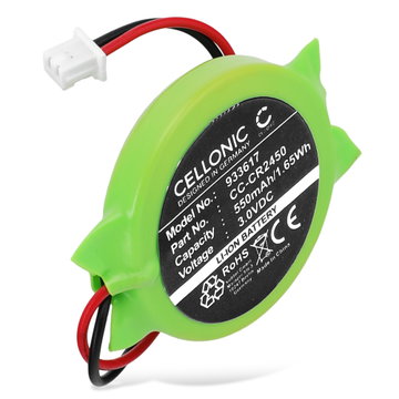 Batteri til Panasonic FP-X series controllers, GT32 display, GT32M display, GT32T display AFPX-BATT, CR2450 (550mAh, 3V) fra CELLONIC