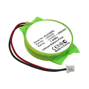 Batteri til Panasonic FP-X series controllers, GT32 display, GT32M display, GT32T display AFPX-BATT, CR2450 (550mAh, 3V) fra CELLONIC