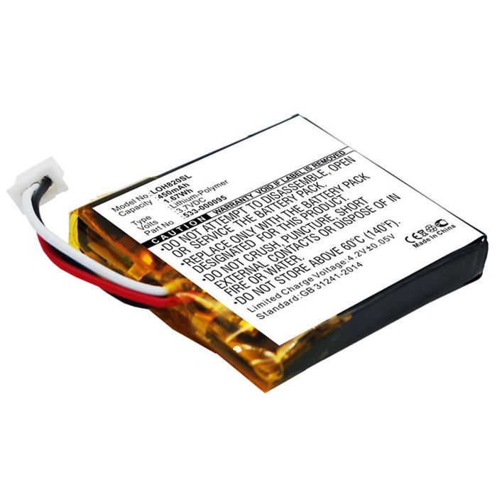 Battery til Logitech H820e 450mAh 3.7V fra CELLONIC