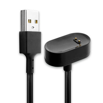 USB Smart Watch Charger for FitBit Ace 2 / Inspire / Inspire HR Hurtig opladning 1A Datakabel Smartwatch Fitness Tracker PVC - Sort