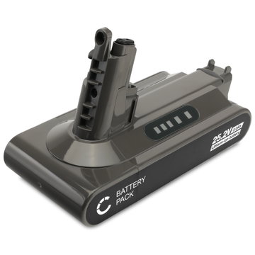 Batteri til Dyson V10, Cyclone V10, V10 Absolute, V10 Animal, V10 Origin, V10 Extra, Dyson SV12, SV27 3000mAh - Type B -  Batteri med skruer - fra CELLONIC.