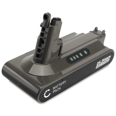 Batteri til Dyson V10, Cyclone V10, V10 Absolute, V10 Animal, V10 Origin, V10 Extra, Dyson SV12, SV27 3000mAh - Type B -  Batteri med skruer - fra CELLONIC.