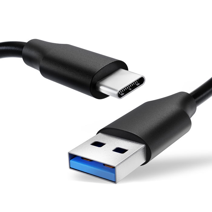 USB-datakabel til Logitech Craft, MX Master 3, MX Keys, MX Anywhere 3 1m Langt hurtigt overførselsopladningskabel 3A PVC Sort