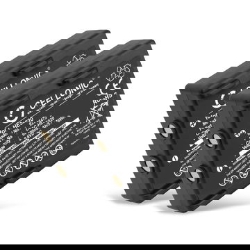 2x HE520, HT-02, FBH900, 68300530 Batteri til Hetronic Nova, Ergo, FBH300 600mAh Udskiftning af batteri HE520, HT-02, FBH900, 68300530 Fjernbetjening