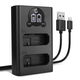 Dual Charger + USB Cable