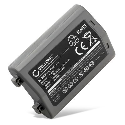 Kamera Batteri til Nikon D4, D4s, D5, D6 - EN-EL18 3300mAh Udskiftsningsbatteri til kamera