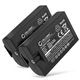 2x Batteri 6400mAh