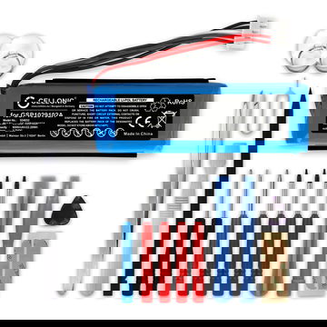 Batteri til JBL Charge 3 (2016) GSP1029102A (6000mAh, 3.7V) + Værktøj Set fra CELLONIC